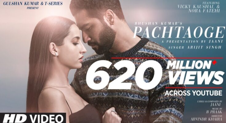 Pachtaoge Is A Song By Arijit Singh. Lyrics Are Penned By Jaani While Music Is Produced By B Praak. Official Music Video Is Released On Official Channel.