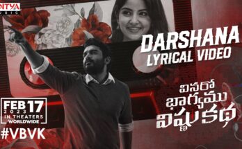 Darshana Is A Song By Anurag Kulkarni. Lyrics Are Penned By Bhaskarabhatla While Music Is Produced By Chaitan Bharadwaj. Official Music Video Is Released On Official Channel.