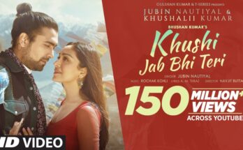 Khushi Jab Bhi Teri Is A Song By Jubin Nautiyal. Lyrics Are Penned By A M Turaz While Music Is Produced By Aditya Dev. Official Music Video Is Released On Official Channel.