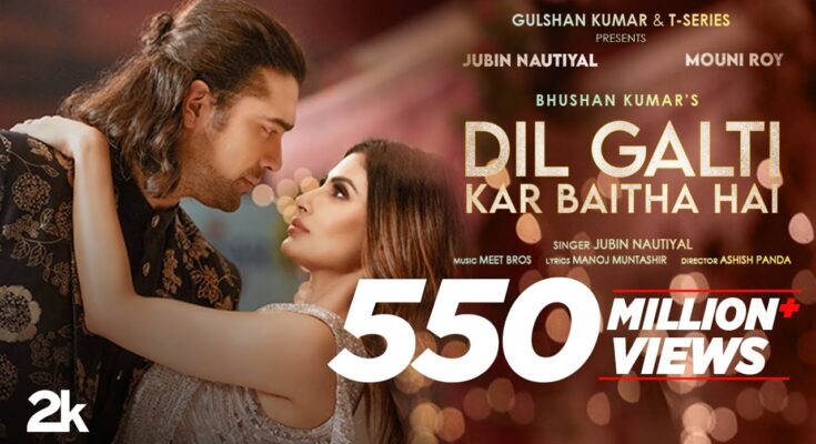 Dil Galti Kar Baitha Hai Is A Song By Feat. Jubin Nautiyal. Lyrics Are Penned By Manoj Muntashir While Music Is Produced By Jackie Vanjari. Official Music Video Is Released On Official Channel.