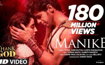 Manike Is A Song By Yohani, Jubin Nautiyal and Surya Ragunnathan. Lyrics Are Penned By Rashmi Viraj, Dulan and Mellow D While Music Is Produced By Tanishk Bagchi, Chamath Sangeeth. Official Music Video Is Released On Official Channel.