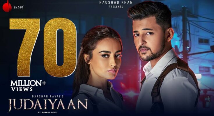 Judaiyaan Is A Song By Darshan Raval / Shereya Goashal. Lyrics Are Penned By Rashmi Virag While Music Is Produced By Darshan Raval. Official Music Video Is Released On Official Channel.
