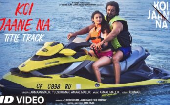 Koi Jaane Na Title Track Is A Song By Armaan Malik. Lyrics Are Penned By Kumaar While Music Is Produced By Amaal Malik. Official Music Video Is Released On Official Channel.