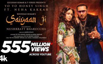 Saiyaan Ji Is A Song By Yo Yo Honey Singh, Neha Kakkar. Lyrics Are Penned By Yo Yo Honey Singh, Lil Golu, Hommie Dilliwala While Music Is Produced By Mihir Gulati. Official Music Video Is Released On Official Channel.