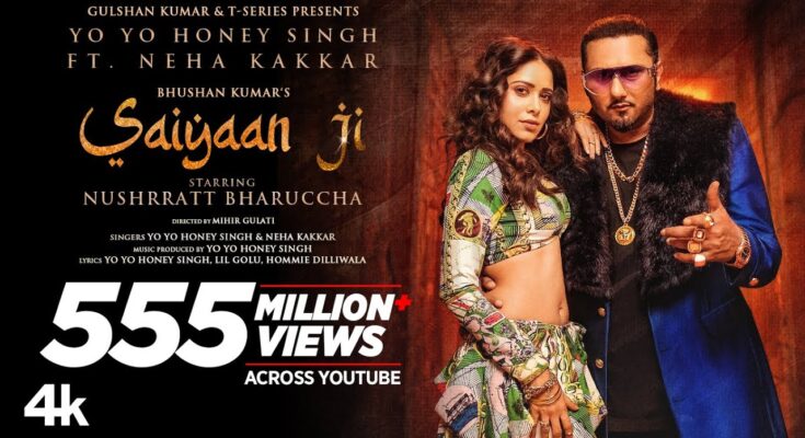 Saiyaan Ji Is A Song By Yo Yo Honey Singh, Neha Kakkar. Lyrics Are Penned By Yo Yo Honey Singh, Lil Golu, Hommie Dilliwala While Music Is Produced By Mihir Gulati. Official Music Video Is Released On Official Channel.