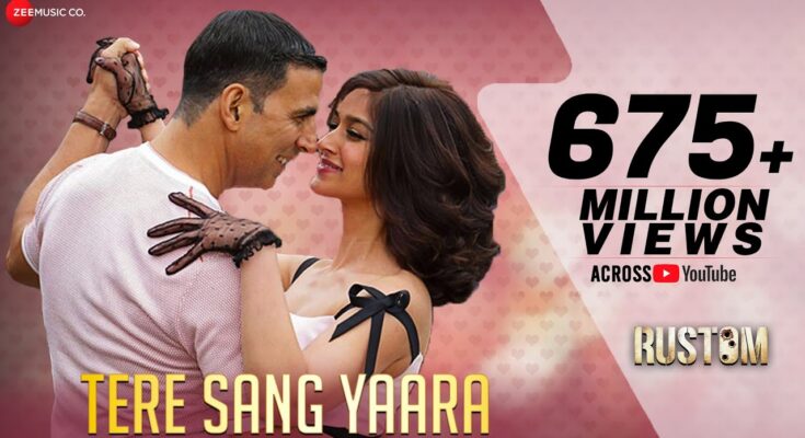 Tere Sang Yaara Is A Song By Atif Aslam. Lyrics Are Penned By Manoj Muntashir While Music Is Produced By Arko Pravo Mukherjee. Official Music Video Is Released On Official Channel.
