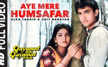 Aye Mere Hamsafar Is A Song By Udit Narayan, Alka Yagnik.Lyrics Are Penned By Majrooh Sultanpuri While Music Is Produced By Anand Milind. Official Music Video Is Released On Official Channel.