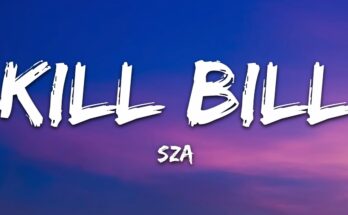 Kill Bill Is A Song By SZA. Lyrics Are Penned By Solána Rowe Carter Lang Rob Bisel While Music Is Produced By Carter Lang Rob Bisel. Official Music Video Is Released On Official Channel.