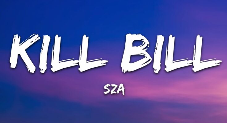Kill Bill Is A Song By SZA. Lyrics Are Penned By Solána Rowe Carter Lang Rob Bisel While Music Is Produced By Carter Lang Rob Bisel. Official Music Video Is Released On Official Channel.