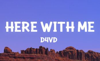 Here With Me Is A Song By d4vd. Lyrics Are Penned By d4vd While Music Is Produced By Rick NowelsDido. Official Music Video Is Released On Official Channel.