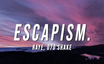RAYE - Escapism. Is A Song By Raye , 070 Shake. Lyrics Are Penned By Rachel Keen Mike Sabath Danielle Balbuena While Music Is Produced By Mike Sabath. Official Music Video Is Released On Official Channel.