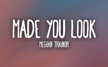 Made You Look Is A Song By Meghan Trainor. Lyrics Are Penned By Meghan TrainorSean DouglasFederico Vindver While Music Is Produced By Federico Vindver. Official Music Video Is Released On Official Channel.