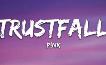 TRUSTFALL Is A Song By P!nk. Lyrics Are Penned By Fred AgainDavid HodgesMax MartinJohnny McDaidShellback While Music Is Produced By Fred Again; ‎David Hodges‎; . Official Music Video Is Released On Official Channel.