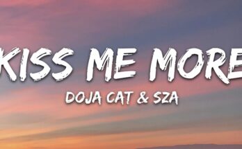 Kiss Me More Is A Song By Doja Cat. Lyrics Are Penned By Amala DlaminiSolána RoweStephen KipnerTerry ShaddickCarter LangDavid SprecherGerard A. Powell While Music Is Produced By Rogét ChahayedYeti BeatsTizhimself. Official Music Video Is Released On Official Channel.