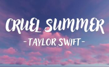 cruel summer Is A Song By Taylor Swift. Lyrics Are Penned By Taylor SwiftJack AntonoffAnnie Clark While Music Is Produced By Taylor SwiftJack Antonoff. Official Music Video Is Released On Official Channel.