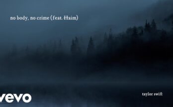 no body, no crime Is A Song By Taylor Swift. Lyrics Are Penned By Taylor Swift While Music Is Produced By Taylor SwiftAaron Dessner. Official Music Video Is Released On Official Channel.