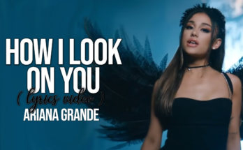 How I Look On You Is A Song By Ariana Grande. Lyrics Are Penned By Ariana GrandeNija CharlesAngelina Barrett While Music Is Produced By London on da TrackTommy BrownMr. Franks. Official Music Video Is Released On Official Channel.